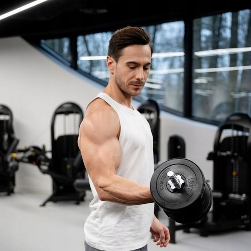 GRYF OLIMPIJSKI KRÓTKI PROSTY 40CM GYMTEK na Arena.pl