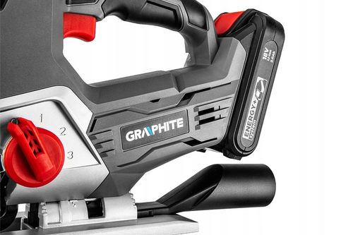 Wyrzynarka akumulatorowa Energy+ GRAPHITE 58G011 na Arena.pl