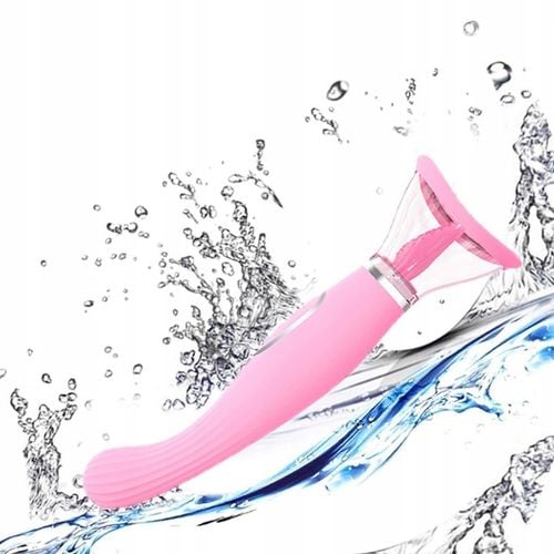 wibrator damski POMPKA DO POCHWY z ruchomym języczkiem powiększająca MINETA na Arena.pl