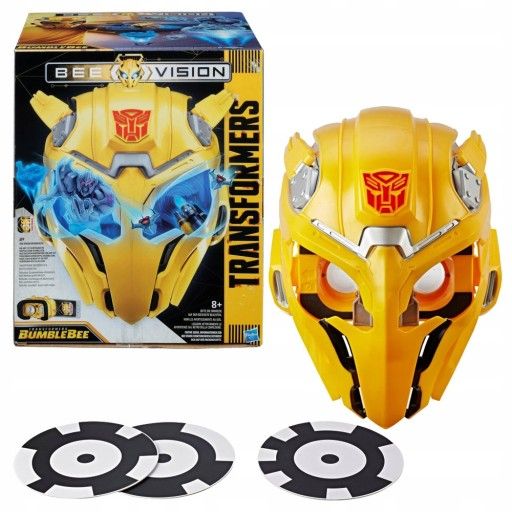 TRANSFORMERS MASKA HEŁM BUMBLEBEE BEE VISION E0707 zdjęcie 2