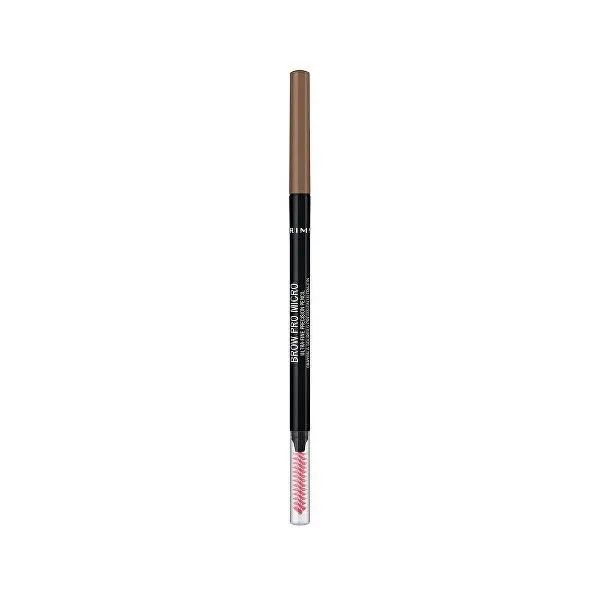 RIMMEL Brow Pro Micro Kredka do brwi BRĄZOWA - 02 Soft Brown zdjęcie 1