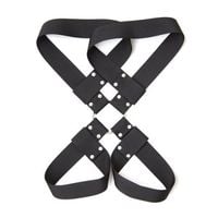 zestaw krępujący long arms toyz4lovers nylonowy czarny