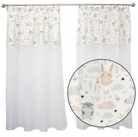 Zasłona firana BOHO pokój niemowlaka 300x160