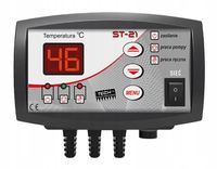 STEROWNIK POMPY OBIEGOWEJ C.O. INSTALACJI CENTRALNEGO OGRZEWANIA TECH ST-21