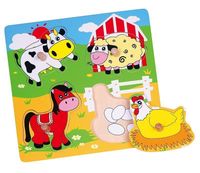 Viga 59562 Puzzle niespodzianka - farma
