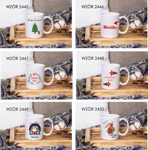 Kubek z nadrukiem PREZENT ŚWIĄTECZNY ŚWIĘTA ROK na Arena.pl