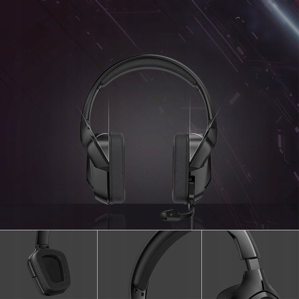 ONIKUMA K20 SŁUCHAWKI GAMINGOWE NAUSZNE PRZEWODOWE Z MIKROFONEM DO PC RGB zdjęcie 7