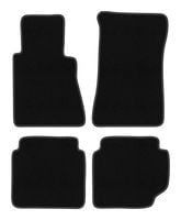Dywaniki welurowe BASIC Mercedes W116S 1972-1980 sedan czarne