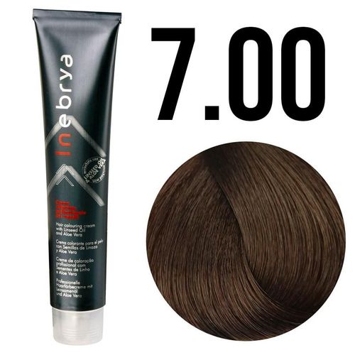 Inebrya farba do włosów, koloryzacja trwała, 100 ml 7/00 średni blond intensywny na Arena.pl