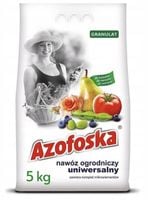 Azofoska granulowana 5kg szybko działa - nawóz