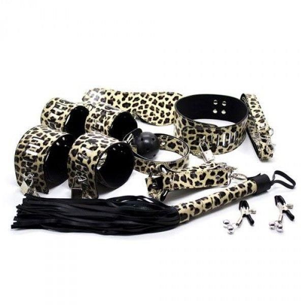 Wiązania-Wild Bondage Kit Leopard zdjęcie 1