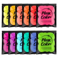 Kolorowe proszki holi na festiwal święto kolorów do zabawy 12 sztuk