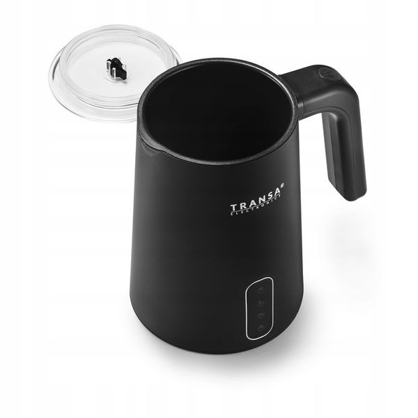 Spieniacz do mleka z PODGRZEWACZEM Czarny 4 TRYBY SPIENIANIA MLEKA 500W zdjęcie 11