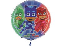 Balon foliowy „PJ Masks - Pidżamersi, koło”, 24 cale [balon na hel]