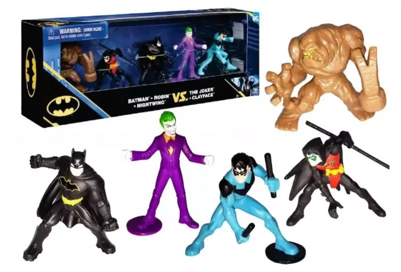 Figurki DC Batman 5cm 5-pack zdjęcie 1