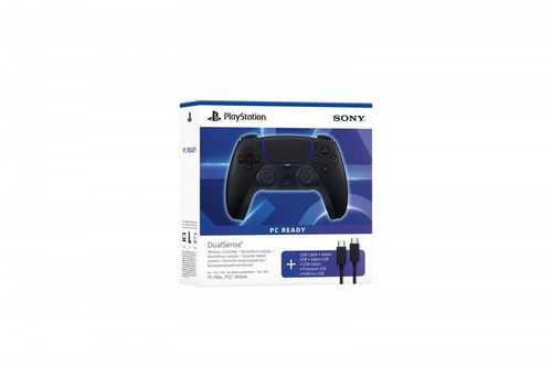 Pad Sony DualSense PC READY do PS5 PC Midnight Black + kabel do PC na Arena.pl