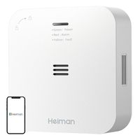 Czujnik Czad CO Heiman HM-720ES-W Bezprzewodowy Alarm 85dB