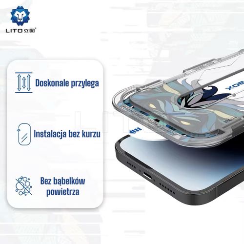 Szkło hartowane LITO D+ PRO do iPhone 15 Pro - HD CLEAR na Arena.pl