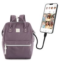 pojemny plecak na laptopa z portem usb - himawari