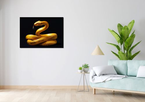 Plakat 100x70cm Złoty Wąż na Arena.pl