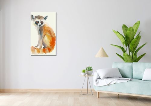 Obraz 50x90cm Lemurek na Arena.pl