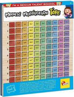 i'm genius drewniana magnetyczna tabliczka mnożeni