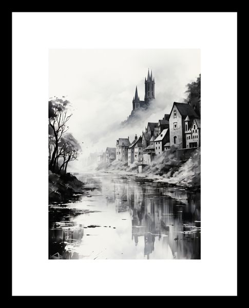 Plakat 13x18cm Mglisty Refleks zdjęcie 3