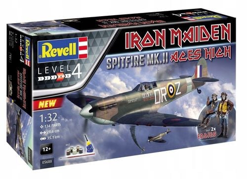 Samolot 1:32 05688 Spitfire MK.II AC IRON MAIDEN na Arena.pl