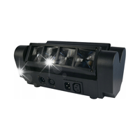RUCHOMY REFLEKTOR EFEKT ŚWIETLNY LED DISCO LIGHT4ME SPIDER MKII 8x3W RGBW
