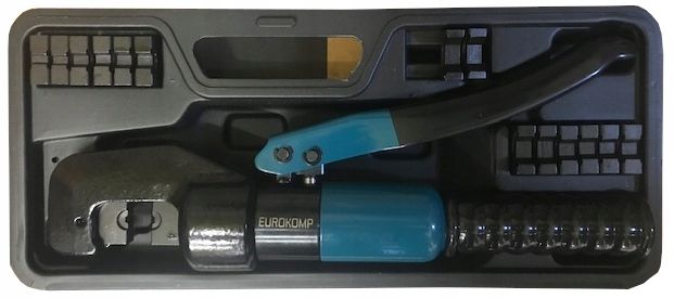 ZACISKARKA HYDRAULICZNA PRASKA DO KABLI PRZEWODÓW MATRYCE 4-70 MM zdjęcie 13