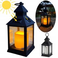 Lampion do Stroika na Grób ZNICZ SOLARNY lampa latarenka LED SOLAR Cmentarz