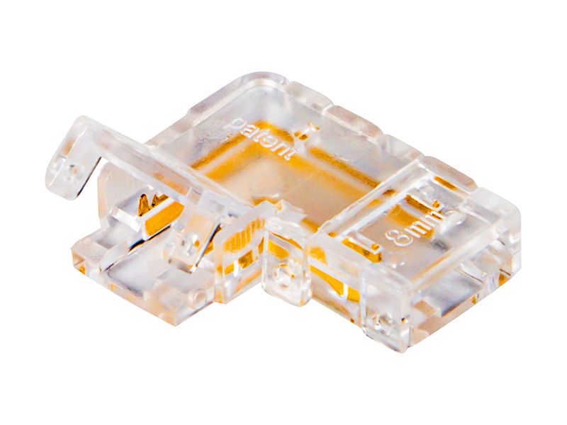 Konektor do taśm LED typu L 8mm 2pin COB zdjęcie 1