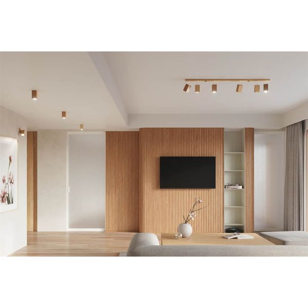 4-punktowa lampa sufitowa SL.1038 drewniana do garderoby zdjęcie 4