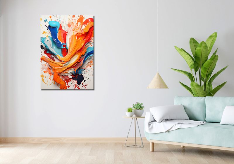 Obraz 70x100cm Taneczne Fale zdjęcie 2