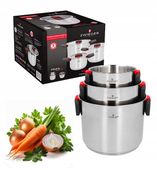 ZWIEGER KOMPACT ZESTAW 3 GARNKÓW + POKRYWKI 6 EL