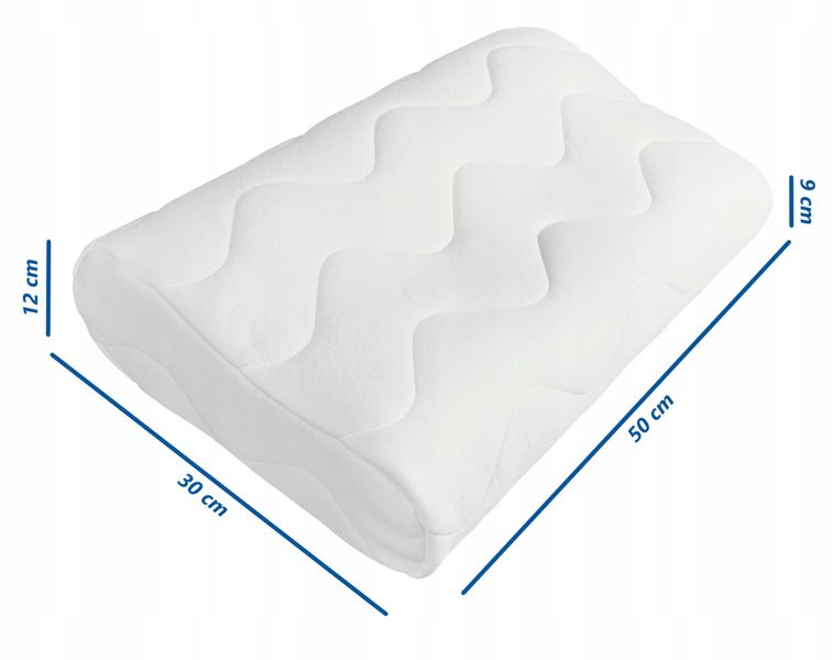 PODUSZKA ORTOPEDYCZNA PROFILOWANA VISCO MEMORY PV zdjęcie 4