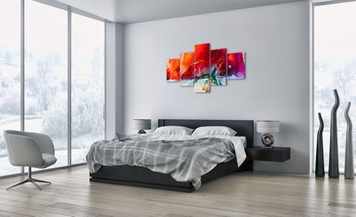 Obraz Na Płótnie - Kompozycja Dynamika - 125X70 Cm - Ea125X70-4036 na Arena.pl