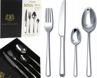 ZESTAW SZTUĆCÓW 24 el 6os kpl PREMIUM 18/10 POŁYSK