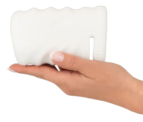 stroker super soft biały - system masażu intymnego z wibracjami na Arena.pl