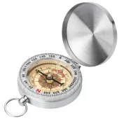 Kompas fluorescencyjny turystyczny kieszonkowy klasyczny zamykany