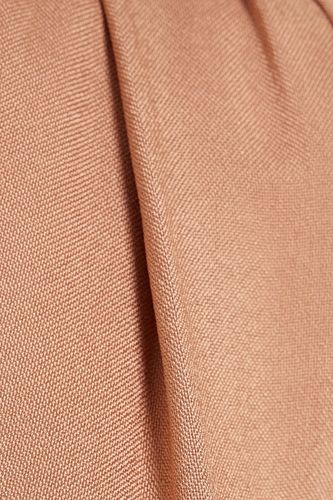 Sukienka midi Victoria Beckham z krepy plisowanej z odkrytymi ramionami R36 na Arena.pl