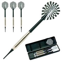 rzutki do darta grot pvc dart game 16g - 3szt. shark softip niklowane