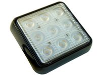 mocna Lampa 9 LED 10x10 cm biała ciepła cofania wsteczny tylna 12v 24v