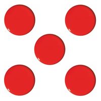 MAGNESY DO TABLIC 30MM/5 CZERWONE 5361