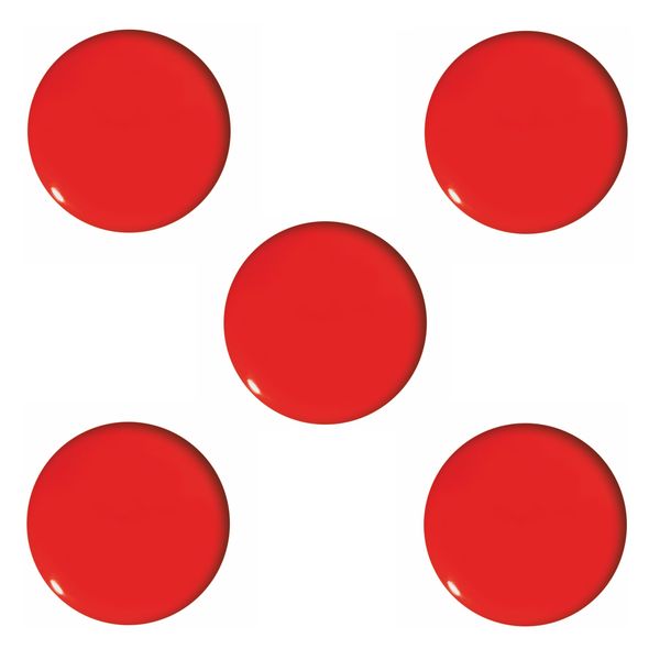 MAGNESY DO TABLIC 30MM/5 CZERWONE 5361 zdjęcie 1