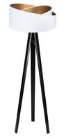 Lampa stojąca GEMSTONE biała/złota/czarna