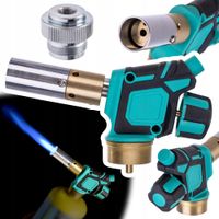 Palnik Gazowy MINI MAPP Propan Lutowania Podgrzewania Piezo + Adapter 7/16