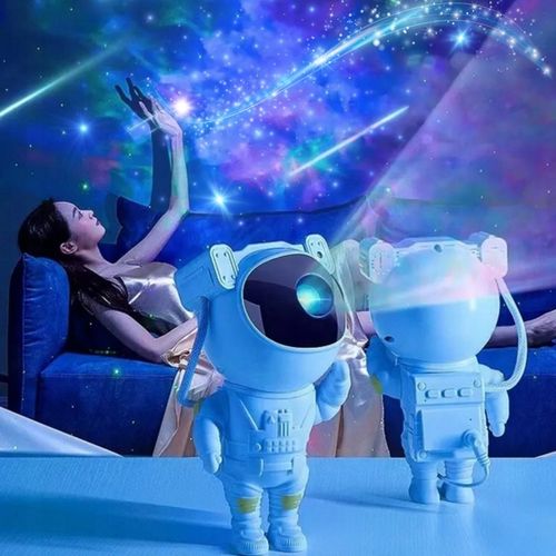 PROJEKTOR GWIAZD RZUTNIK LED LAMPKA NOCNA ASTRONAUTA DLA DZIECI NA PREZENT na Arena.pl