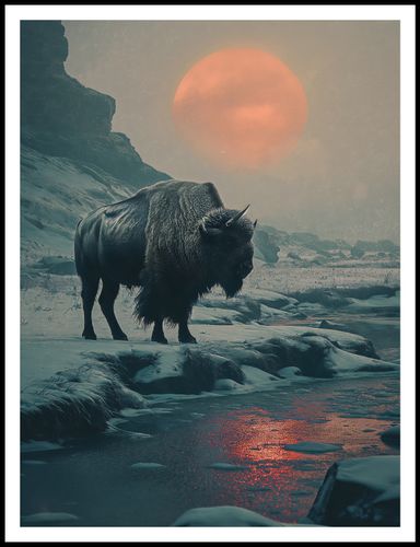 Plakat 75x100cm Żubrowy Monolit na Arena.pl