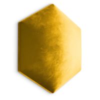 PANELE TAPICEROWANE PLASTER MIODU HEKSAGON 26cm x 30cm MAGIC VELVET 2290